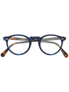 Gregory Peck round frame glasses Oliver Peoples