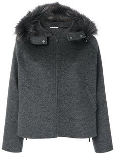 fur hooded coat P.A.R.O.S.H.
