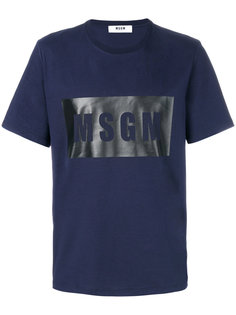 branded T-shirt MSGM