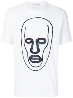 футболка с вышивкой лица Comme Des Garçons Shirt Boys