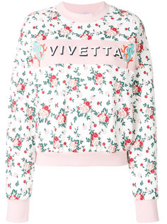 floral print sweatshirt  Vivetta