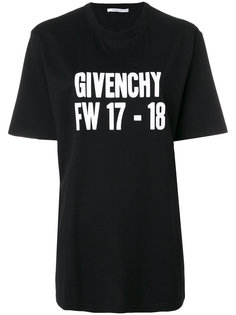 футболка с логотипом Givenchy
