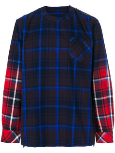 рубашка в клетку Sacai