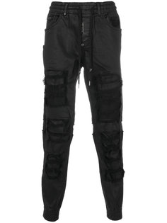 брюки с потертой отделкой Philipp Plein