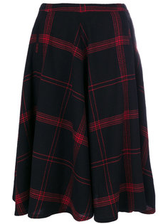 checked flared skirt Bellerose