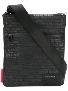 сумка на плечо с принтом-логотипом Diesel
