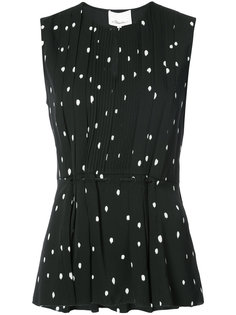 Printed pintucked top 3.1 Phillip Lim