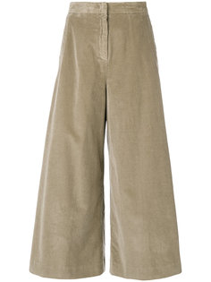 cropped wide leg trousers Aspesi