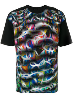 colourful print T-shirt Issey Miyake Men