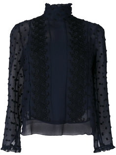 блузка с вышивкой See By Chloé