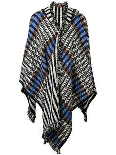 crotchet-knitted poncho Missoni
