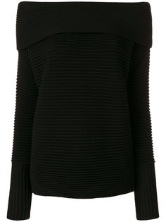 off shoulder jumper Victoria Beckham
