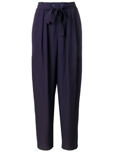 брюки с поясом Yves Saint Laurent Vintage