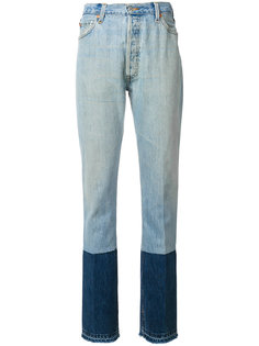 contrast panel jeans  Re/Done