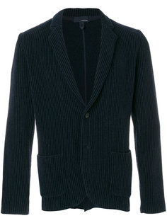 пиджак в рубчик с накладными карманами Lardini