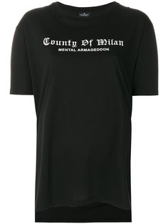футболка Shalg Poncho Marcelo Burlon County Of Milan