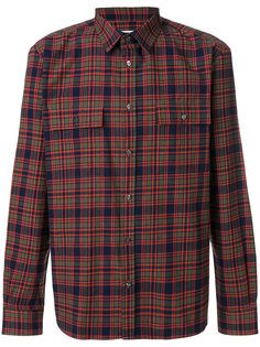 classic plaid shirt MSGM