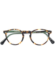 Gregory Peck round frame glasses Oliver Peoples