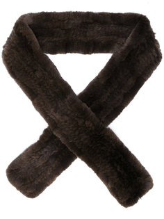 шарф из кроличьего меха Yves Salomon Accessories