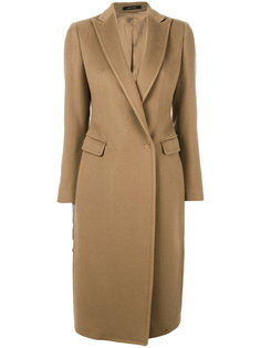 concealed button coat Tagliatore