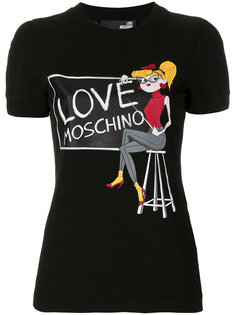 футболка с принтом Love Moschino