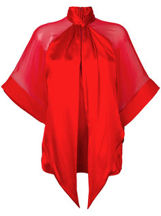 sheer panel blouse Givenchy