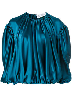gathered oversized blouse Gianluca Capannolo