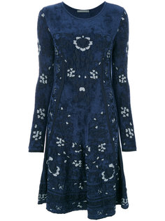 brocade pattern dress Alberta Ferretti