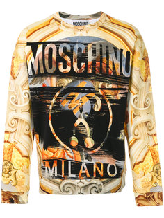 barque print sweatshirt  Moschino