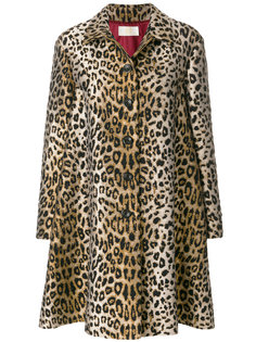 leopard printed coat Sara Battaglia