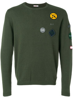 patched sweatshirt  Sun 68