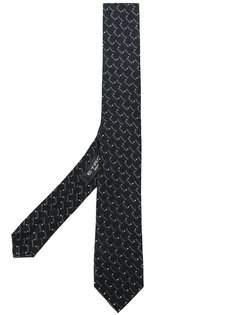 галстук со сплошным принтом Etro