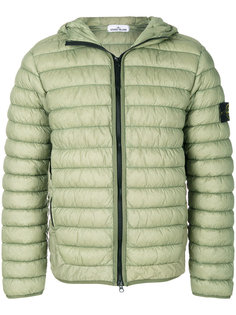 padded hooded jacket Stone Island