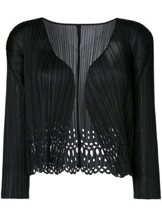 pleated cardigan Pleats Please By Issey Miyake