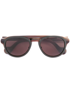 aviator frame sunglasses Moncler