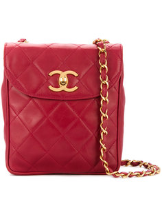 квадратная сумка на цепочке Chanel Vintage