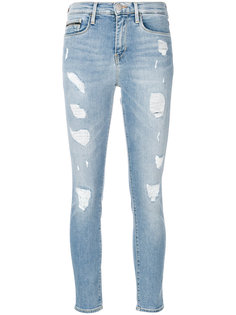 ripped trim skinny jeans  Ck Jeans