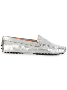 Laminated leather loafers Tods Tod`S