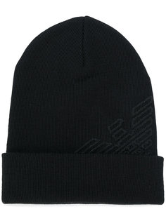 шапка с логотипом Emporio Armani