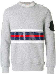 tri-colour contrast panel sweatshirt Moncler