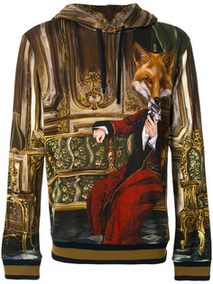толстовка с капюшоном и принтом Mr Fox Dolce &amp; Gabbana