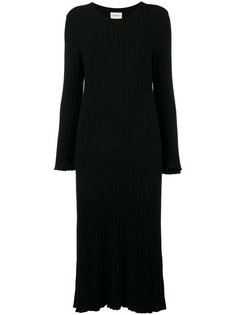 Ribbed Knitted Dress with Flared Cuffs Simon Miller