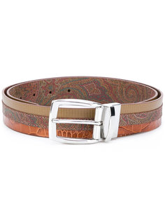 ремень с рисунком пейсли Etro