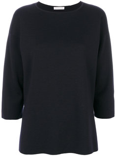 boat neck draped top Fabiana Filippi