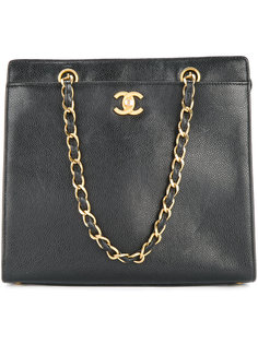 сумка с поворачивающимся замком Chanel Vintage