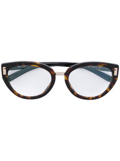 oval shaped glasses Bulgari