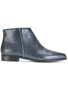 crackled ankle boots Anna Baiguera