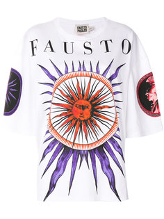 embroidered oversized T-shirt Fausto Puglisi
