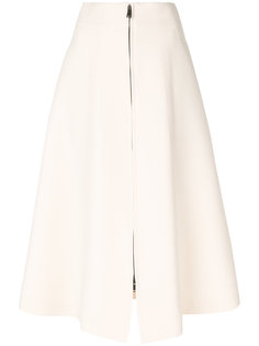 юбка с завышенной талией и вставками  Fendi