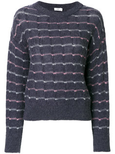 embroidered knitted top Closed